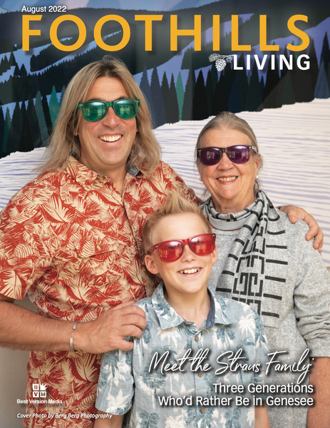 THE STRAUS FAMILY by Kathy Lamore McManus / Foothills Living