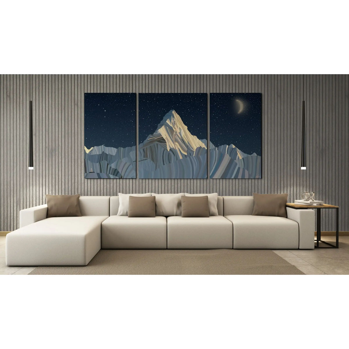 EVEREST. Fine Art. Original painting by Topher Straus