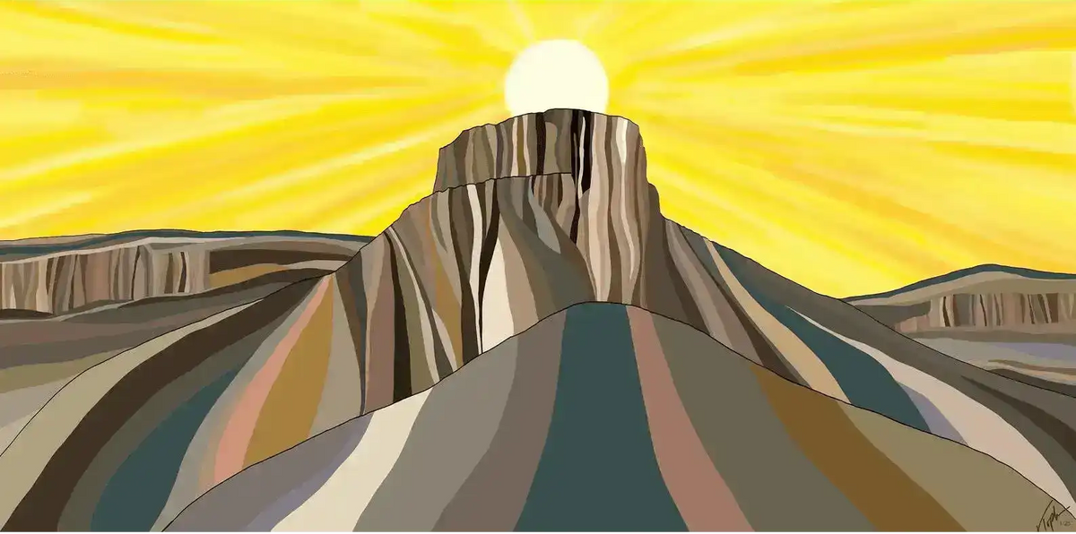 Golden Sun - Topher Straus Fine Art