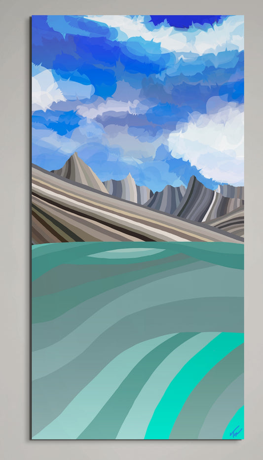 Gates of he Arctic National Park Painting