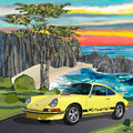 1973 Porsche 911 Carrera RS on HWY 1, Pebble Beach