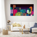 Denver, Night - Topher Straus Fine Art