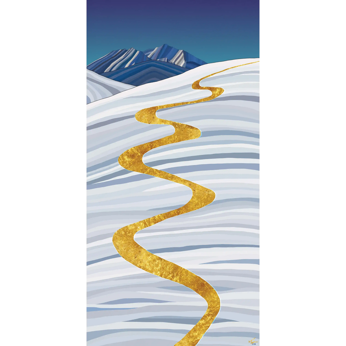Fresh Tracks - Topher Straus Fine Art