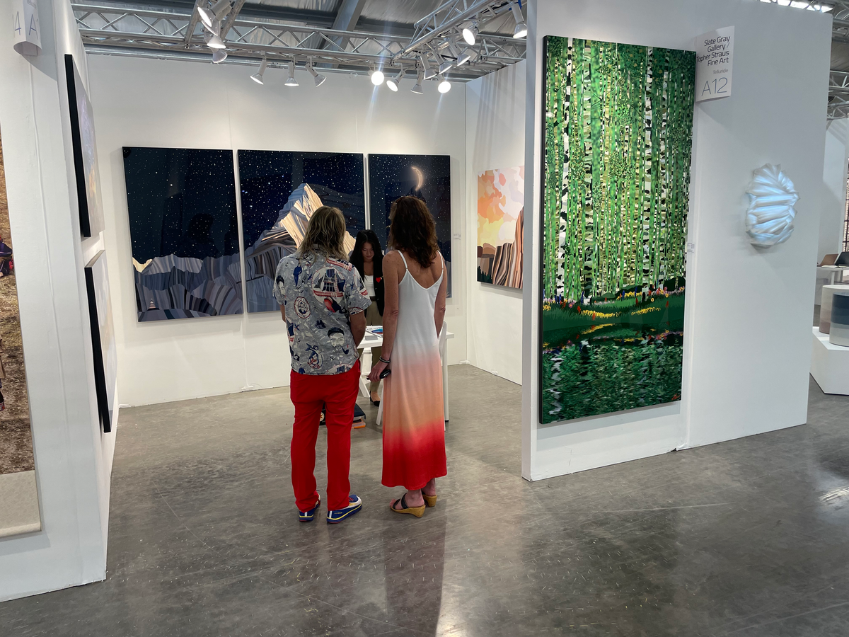 Topher Straus paintings on view at Intersect Aspen