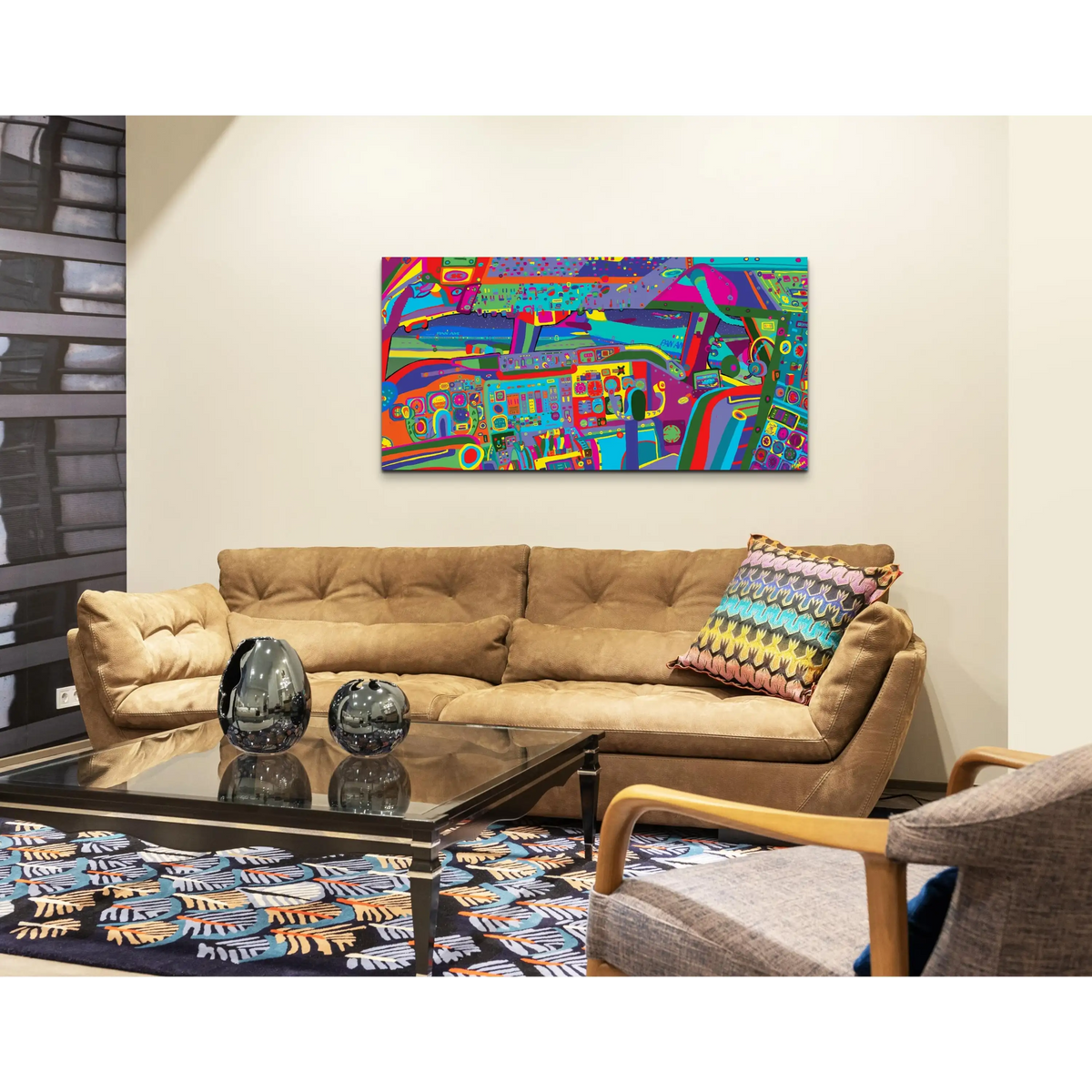 Jumbo Pop Art. Original painting by Topher Straus – Topher Straus Fine Art