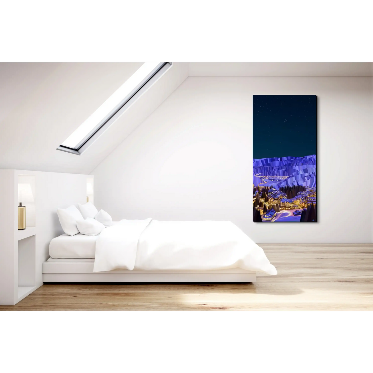 The Valley Contemporary Fine Art Original painting by Topher Straus ...