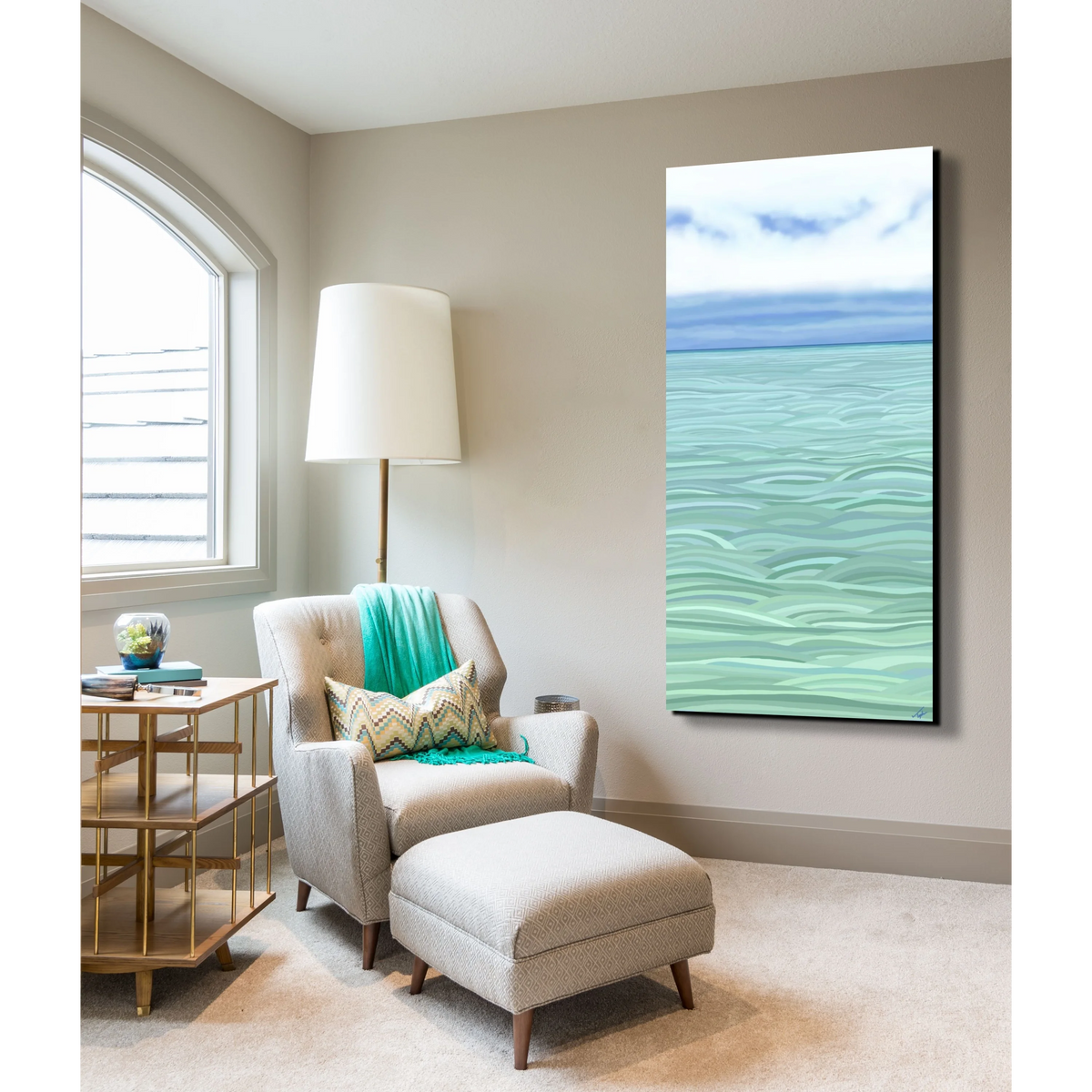 Tranquility. Contemporary Fine Art. Original painting by Topher Straus ...